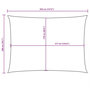 Voir la diapositive 6 : VIDAXL Voile de parasol Tissu Oxford rectangulaire 2x3,5 m Taupe