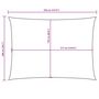 Voir la diapositive 6 : VIDAXL Voile de parasol Tissu Oxford rectangulaire 2x3,5 m Taupe