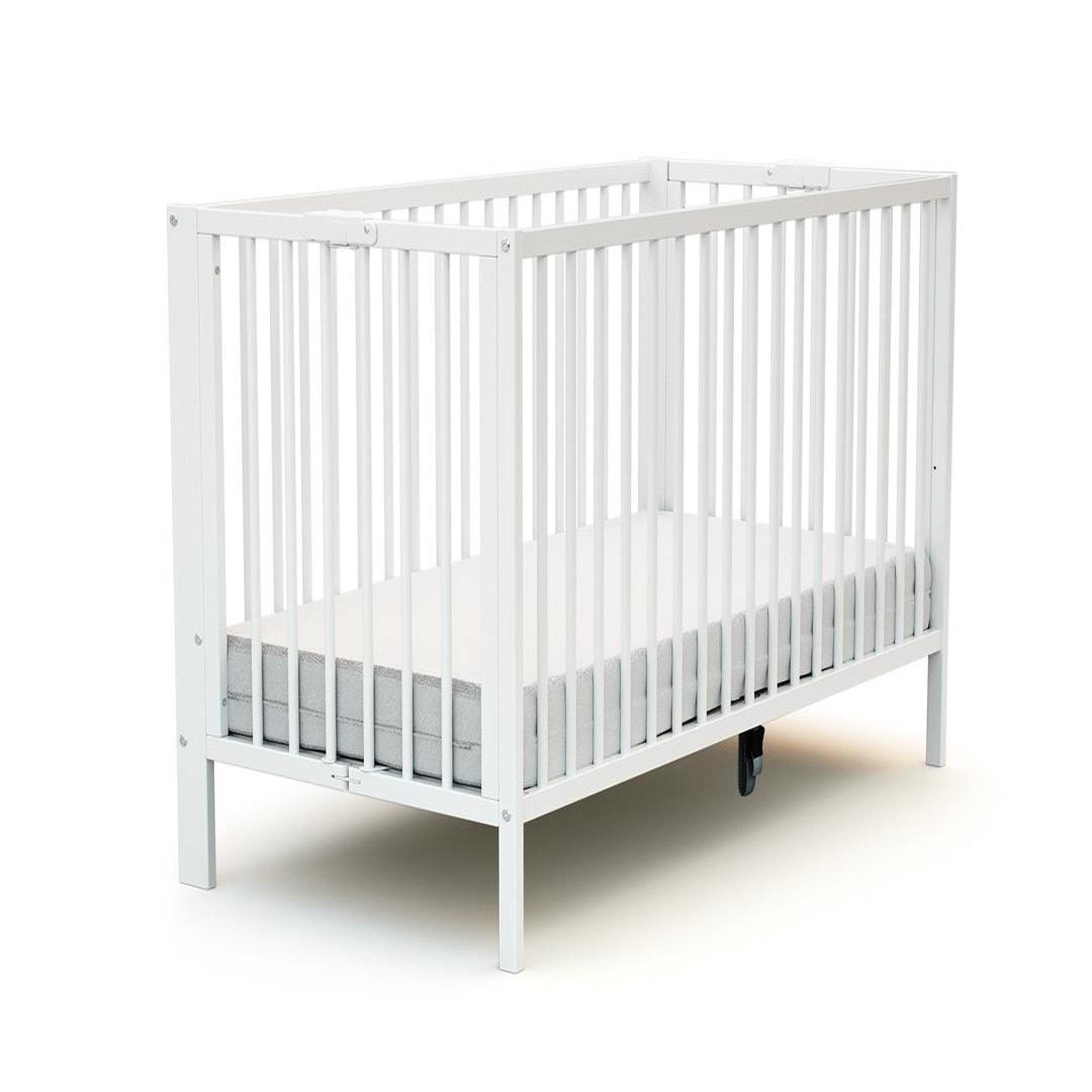 Voir la diapositive 1 : AT4 Lit bébé pliant ESSENTIEL en bois