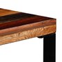 VIDAXL Table de bar Bois recycle solide 70 x 70 x 106 cm