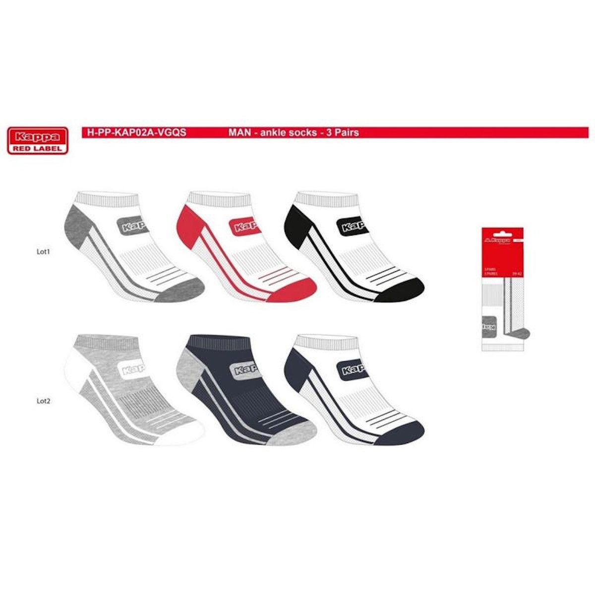 KAPPA Chaussettes Homme KAPPA