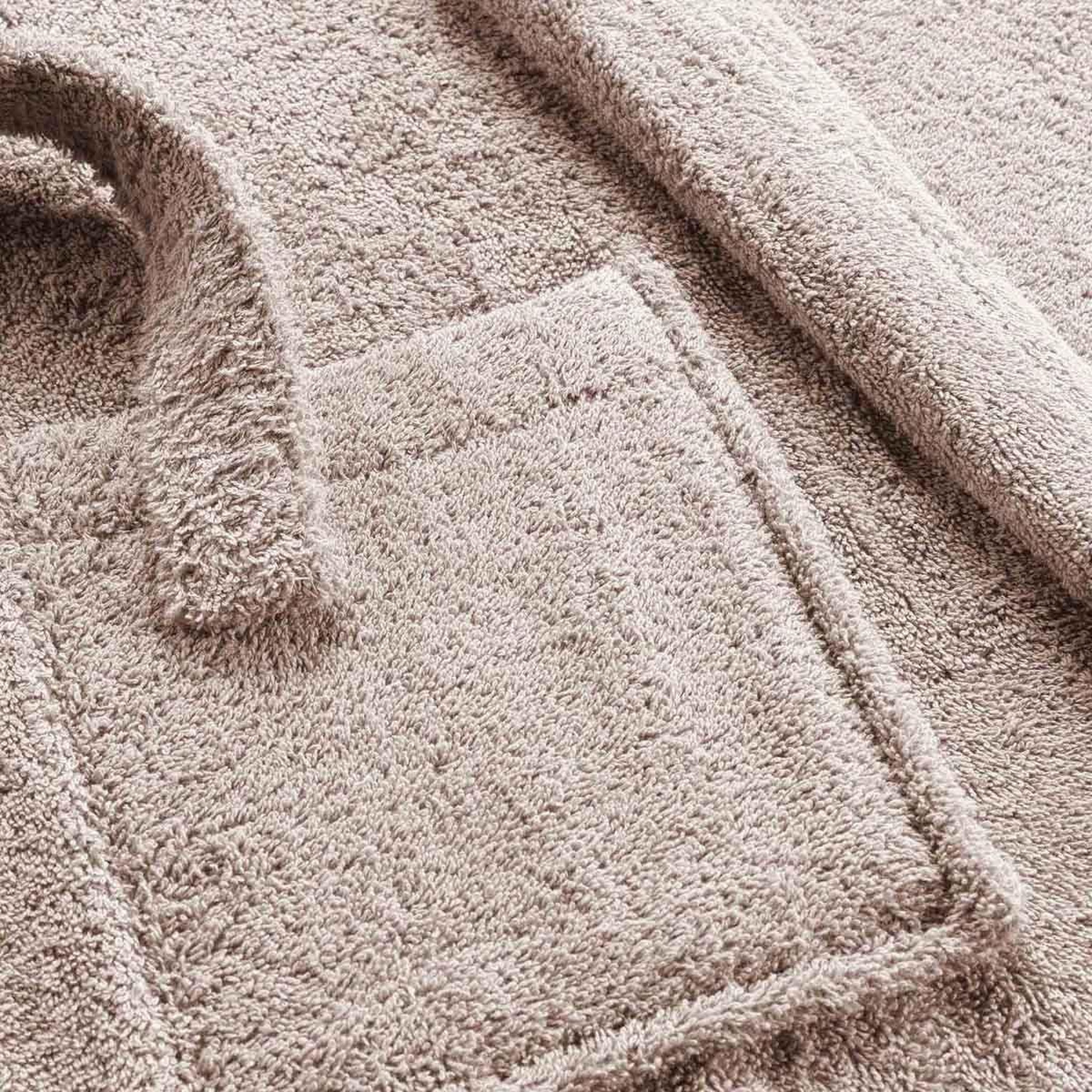 Voir la diapositive 3 : Douceur d'Intérieur Peignoir col châle en coton  tendresse  taupe