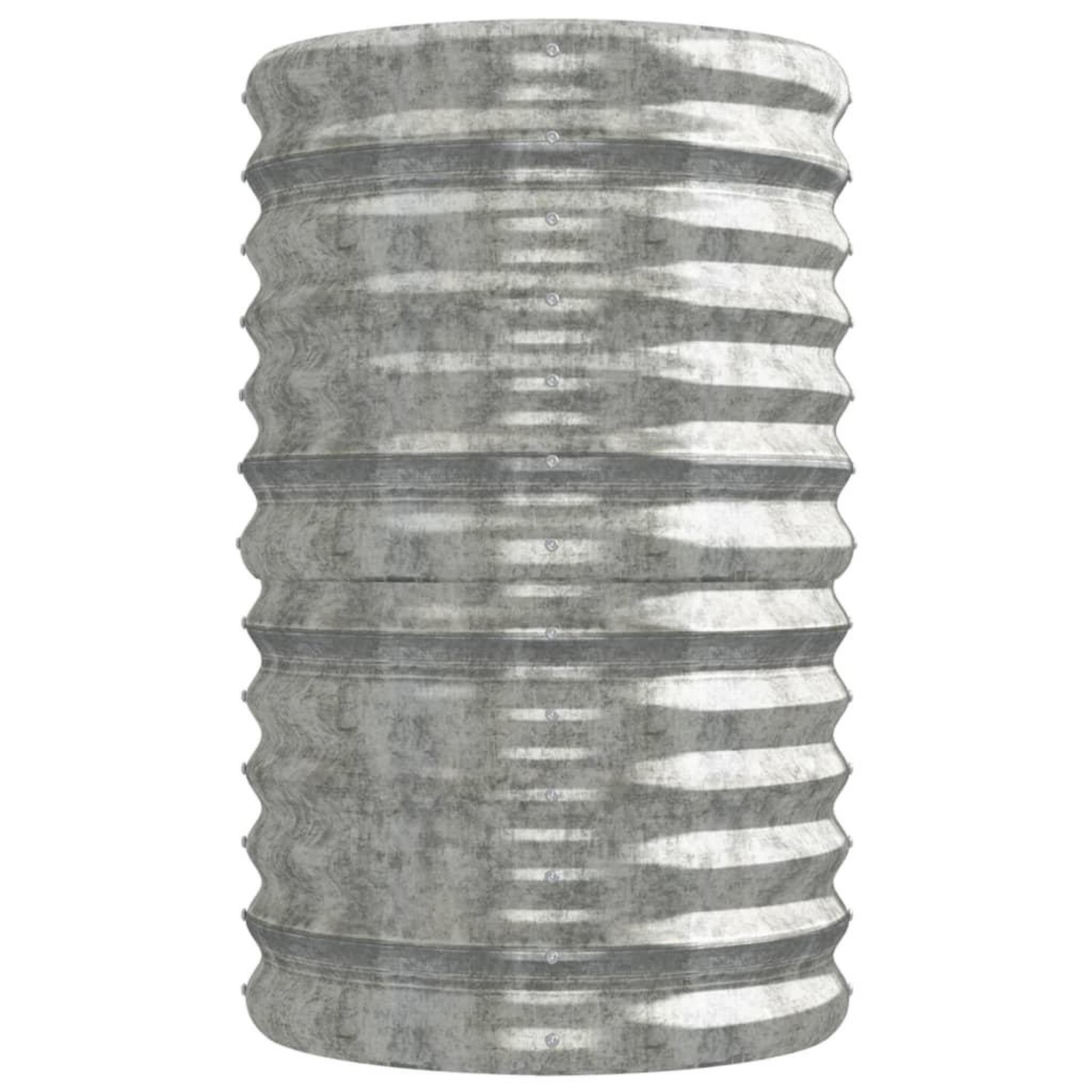 Voir la diapositive 4 : VIDAXL Lit sureleve de jardin Acier enduit de poudre Argente