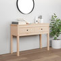 Voir la diapositive 1 : VIDAXL Table console 100x35x75 cm Bois massif de pin