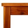 Voir la diapositive 5 : VIDAXL Table basse de jardin 85x85x45 cm Bois solide d'acacia