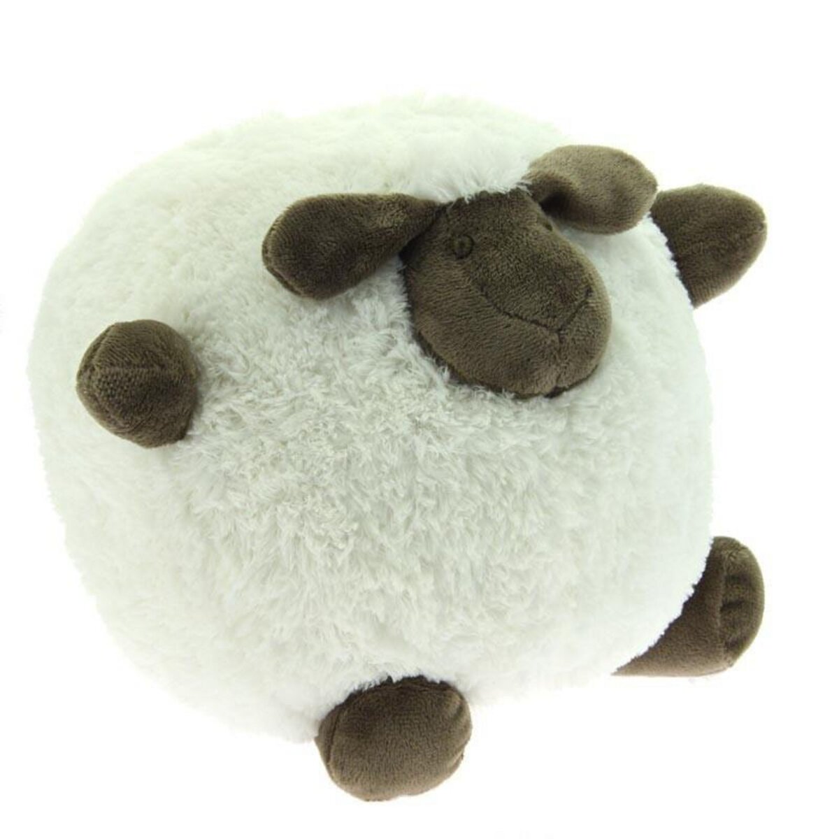 Peluche Mouton Boule Blanc pas cher Auchan