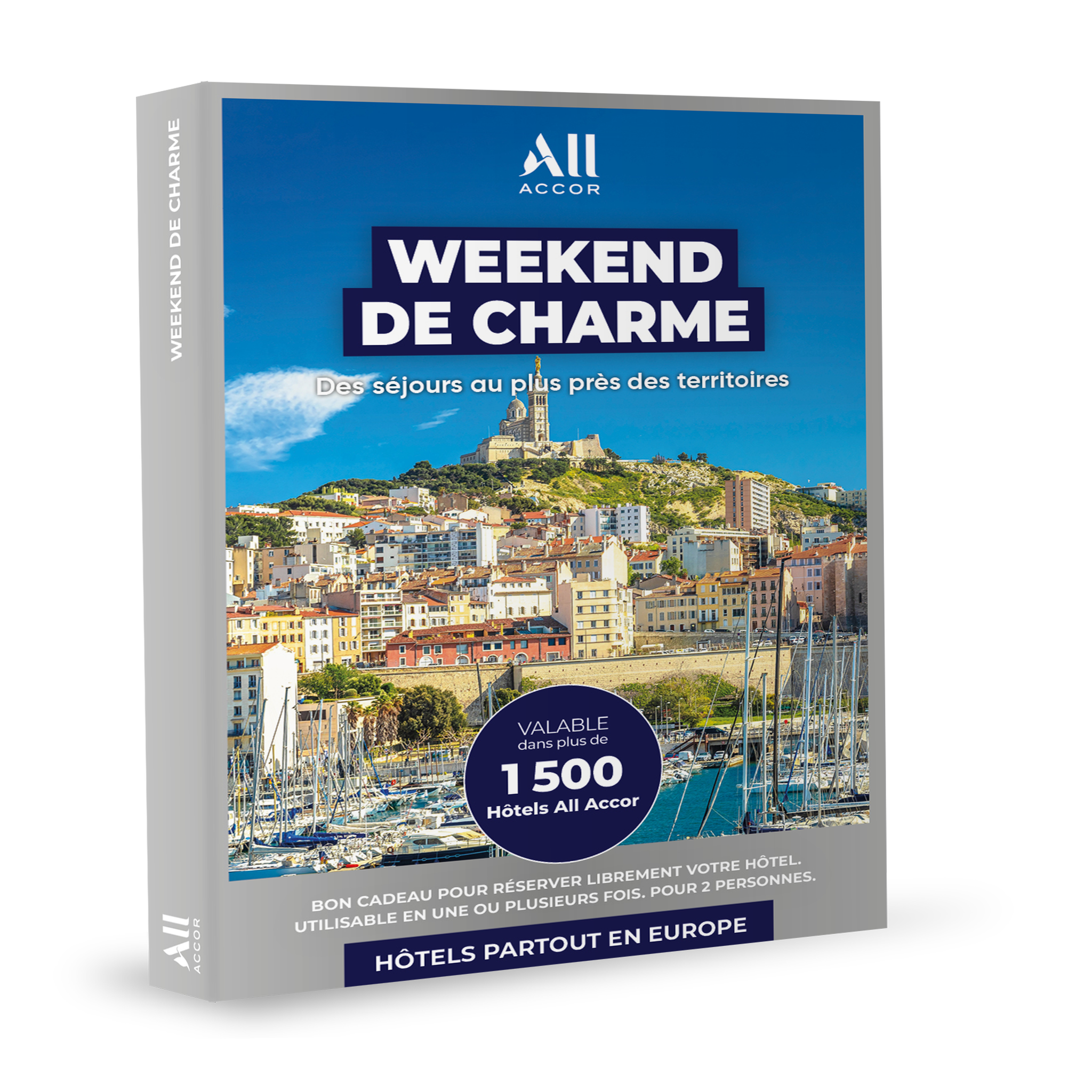 Voir la diapositive 2 : ALL ACCOR Coffret cadeau All-Accor - Weekend de charme
