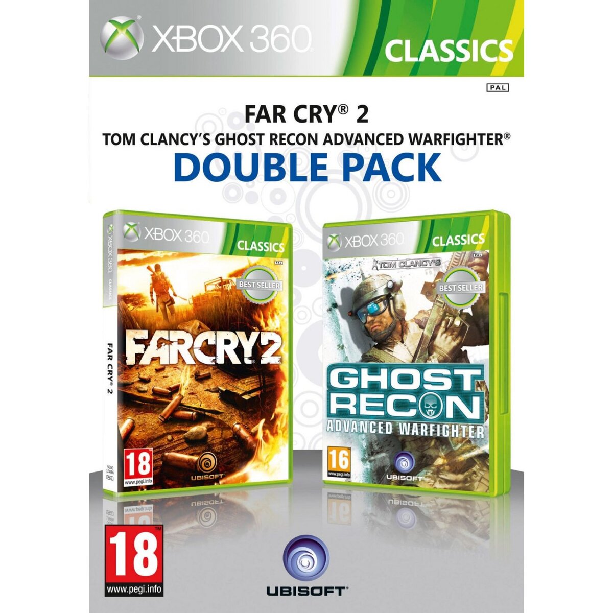 Double pack jeux Xbox 360