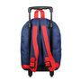 Voir la diapositive 4 : Bagtrotter Sac à dos à roulettes 31 cm Marvel Avengers Rouge et Bleu Bagtrotter