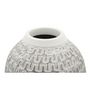 Voir la diapositive 4 : Paris Prix Vase Déco en Résine  Wave  43cm Blanc