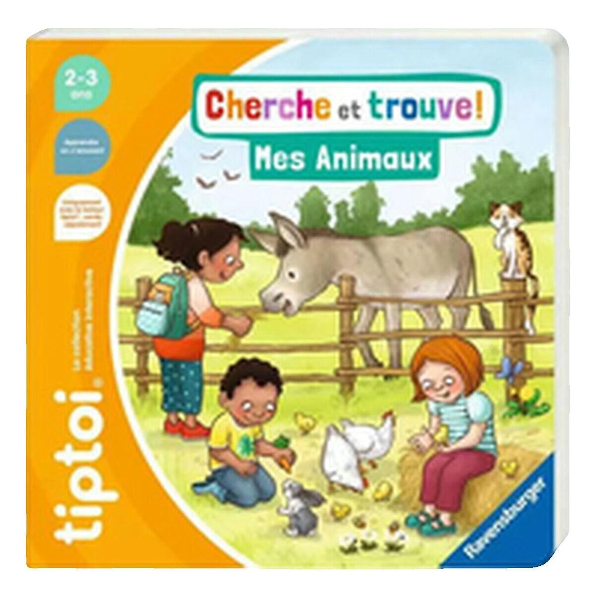 RAVENSBURGER Livre interactif Ravensburger Tiptoi - Cherche et trouve: Mes animaux