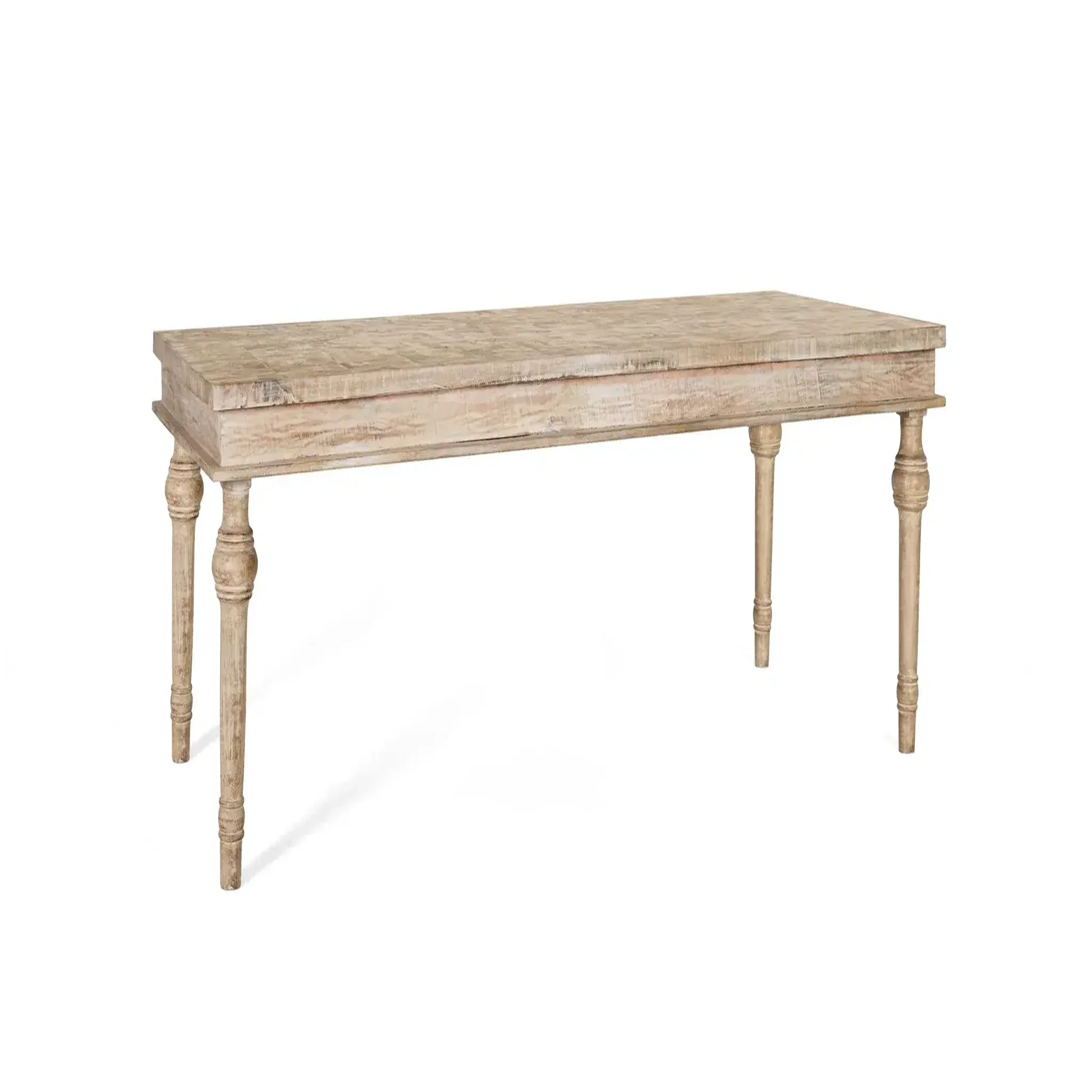 Voir la diapositive 2 : GINER Y COLOMER SL Tables à manger en bois de manguier 240 cm style rustique vintage