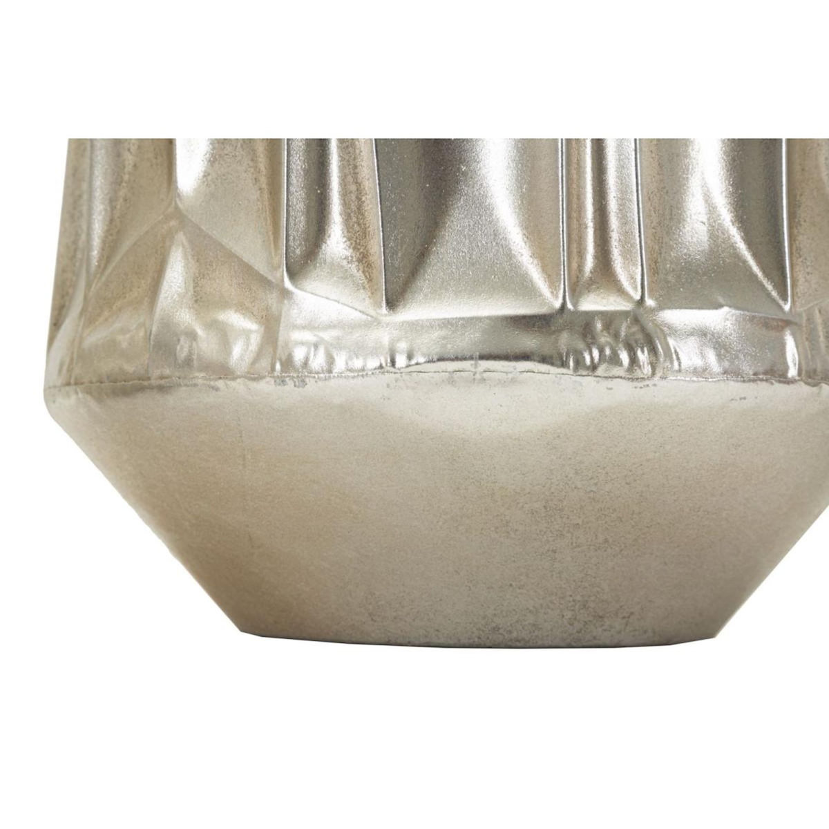 Paris Prix Lot de 3 Cache-Pots en Métal  Silv  38cm Argent