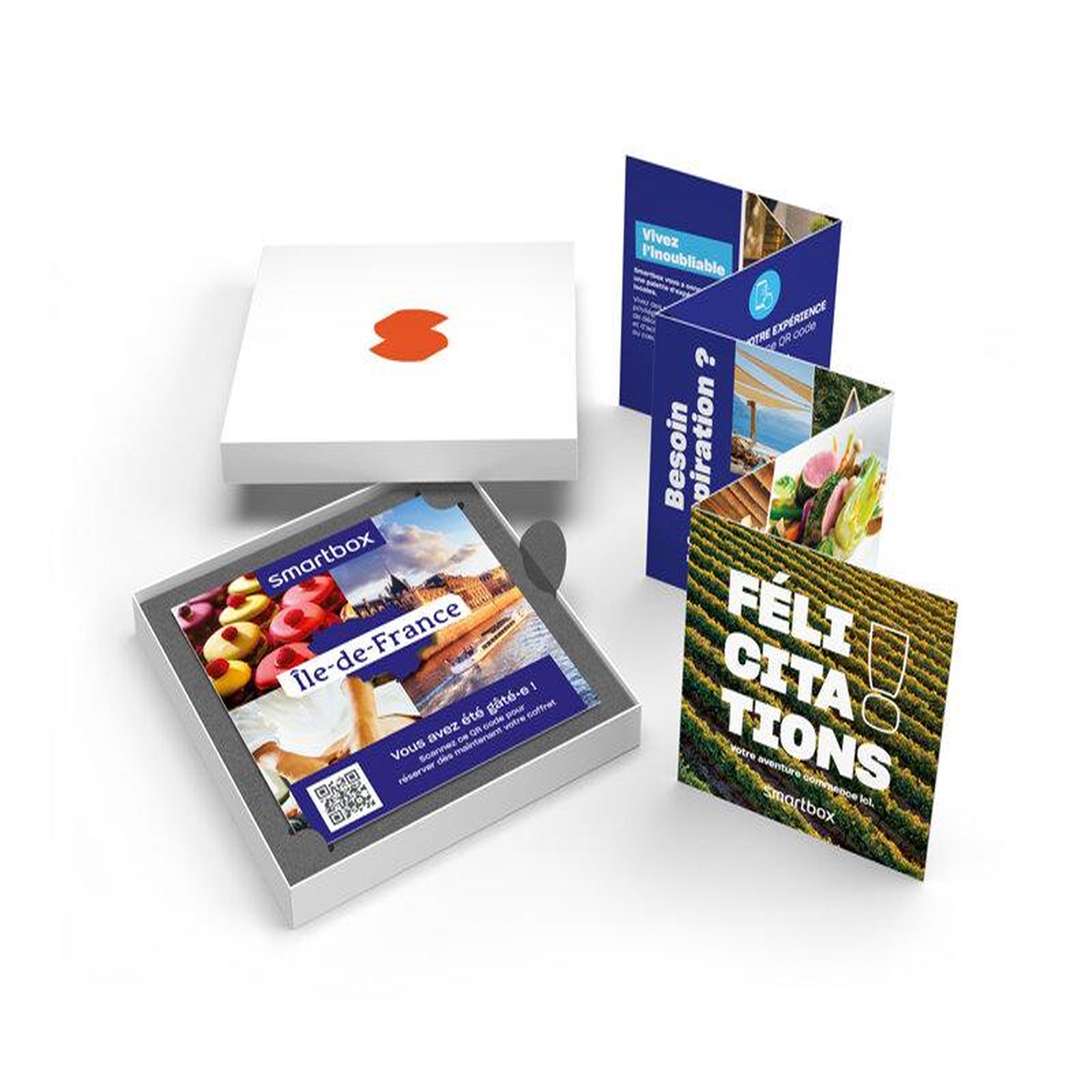 Voir la diapositive 2 : Smartbox Autour de chez vous - région île-de-france - coffret cadeau multi-thèmes