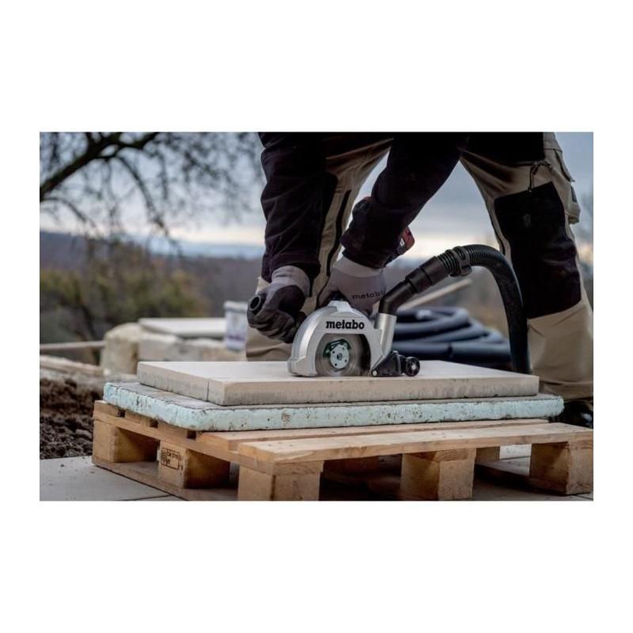 Voir la diapositive 6 : METABO Meuleuse d'angle sans fil - METABO - WVB 18 LTX BL 15-125 Quick - 18 V - MetaBOX 165 L