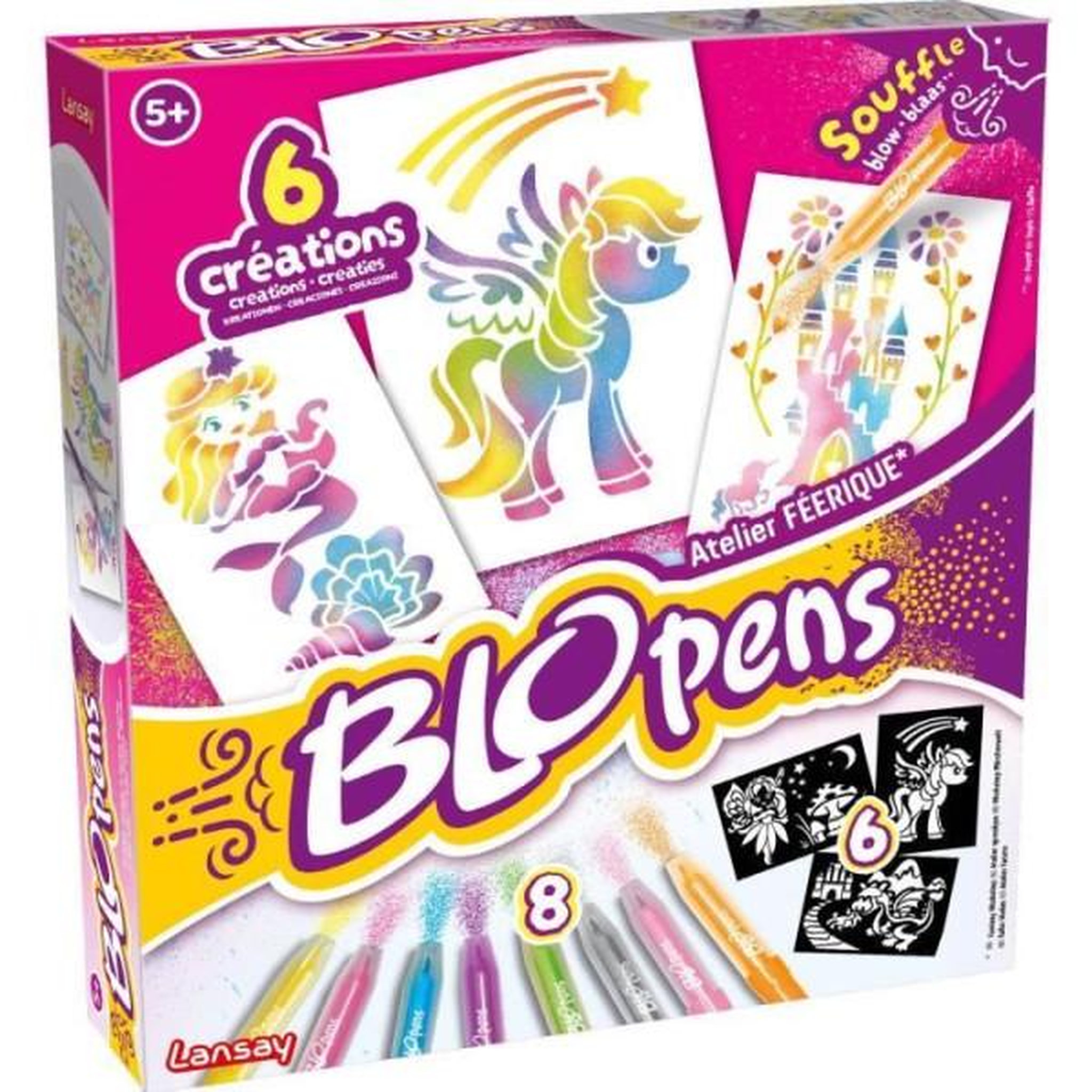 Voir la diapositive 3 : LANSAY Blopens - LANSAY - Atelier féérique - Des 5 ans