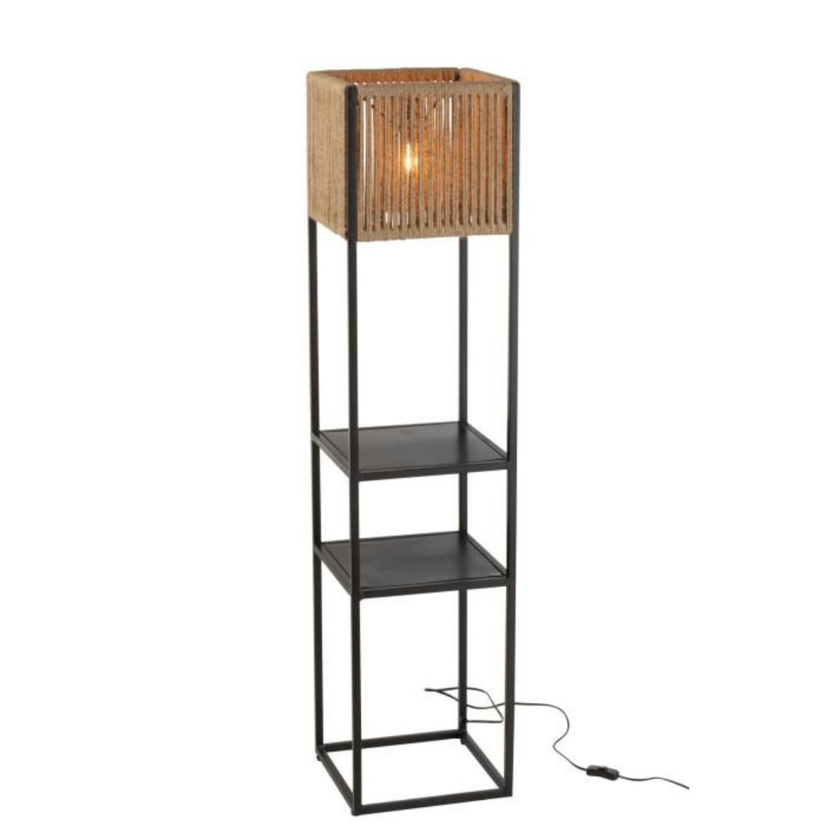 Paris Prix Lampadaire en Métal  Ned  133cm Noir