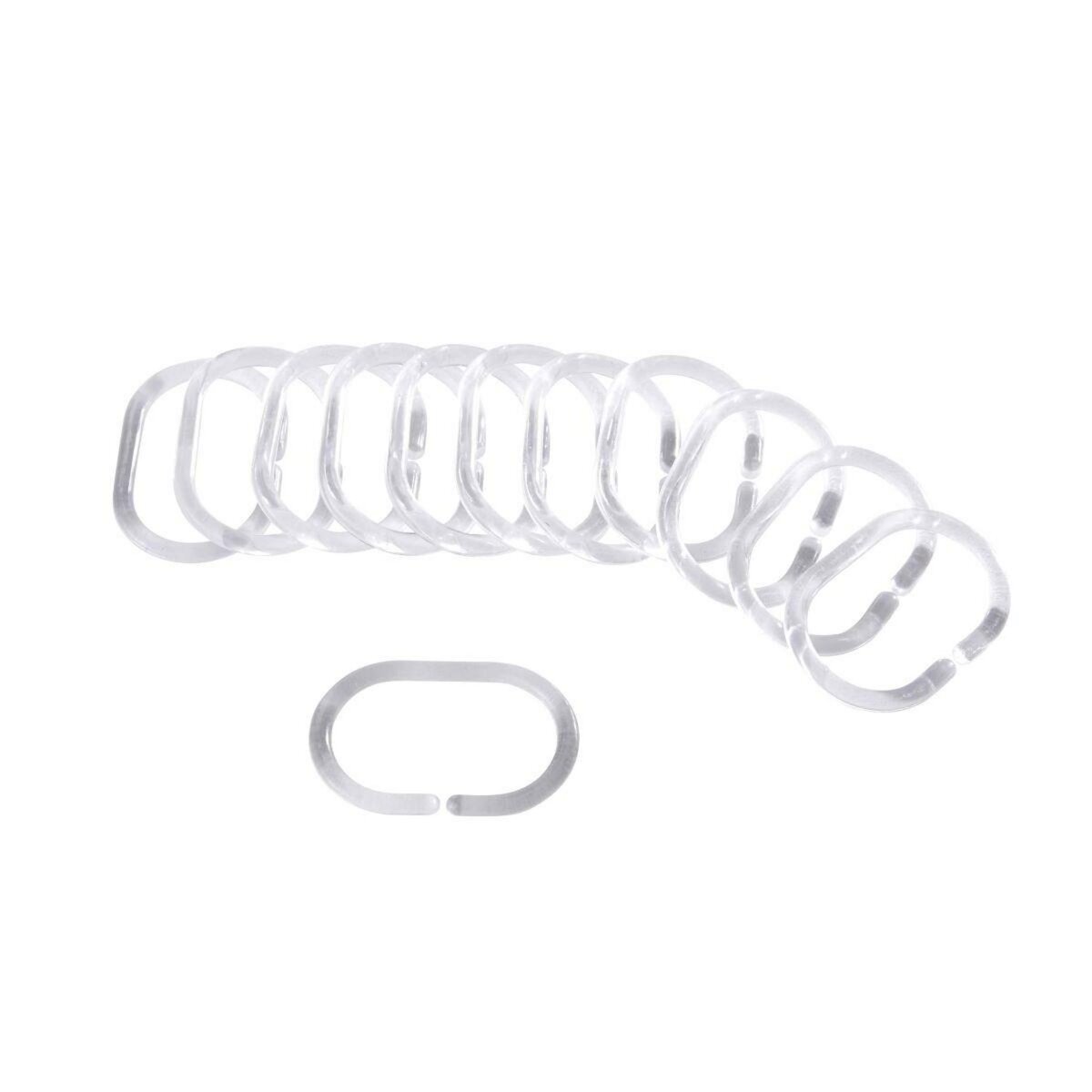 GUY LEVASSEUR Rideau de douche uni en polyester ESSENTIEL