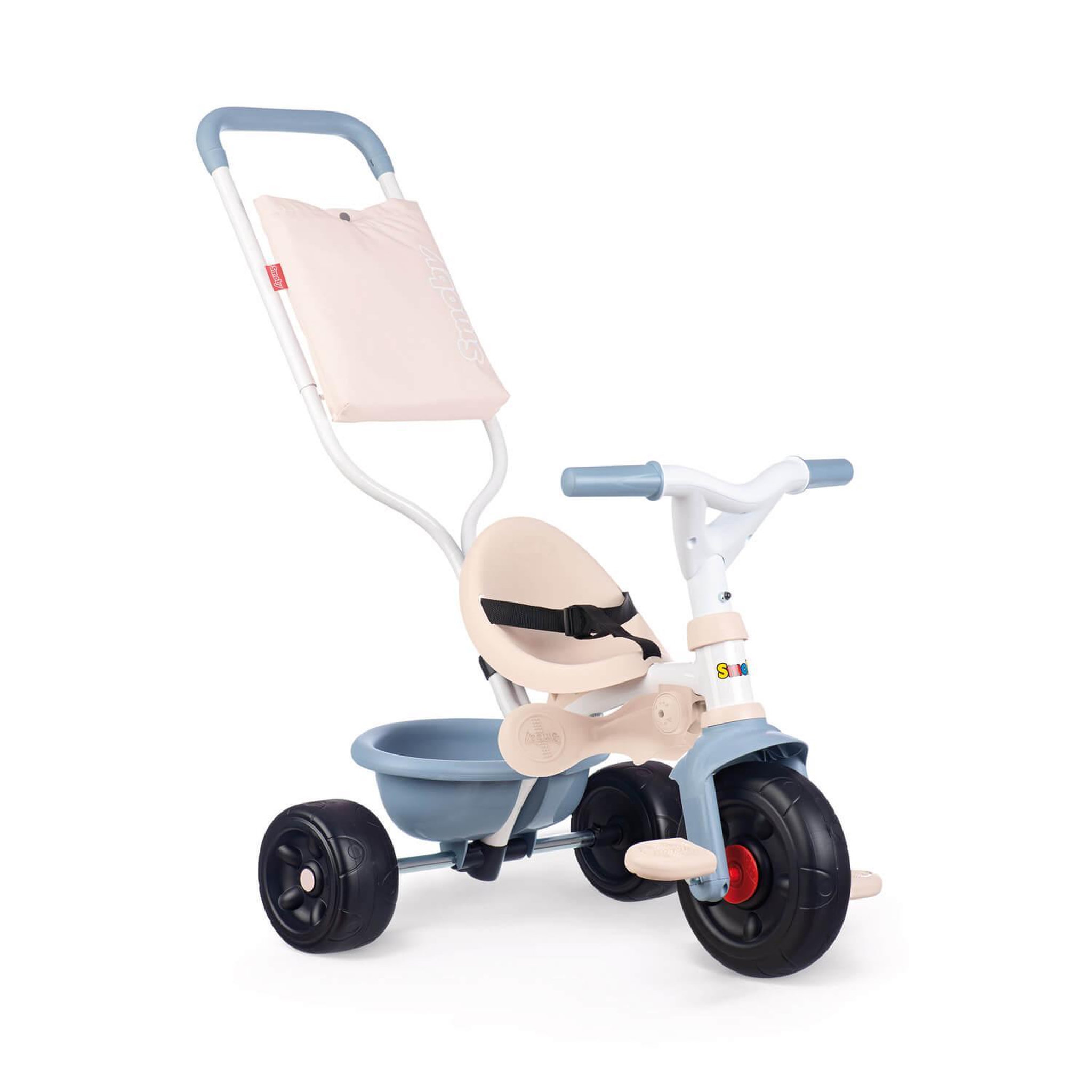 Voir la diapositive 2 : SMOBY Tricycle Be Fun Confort Bleu