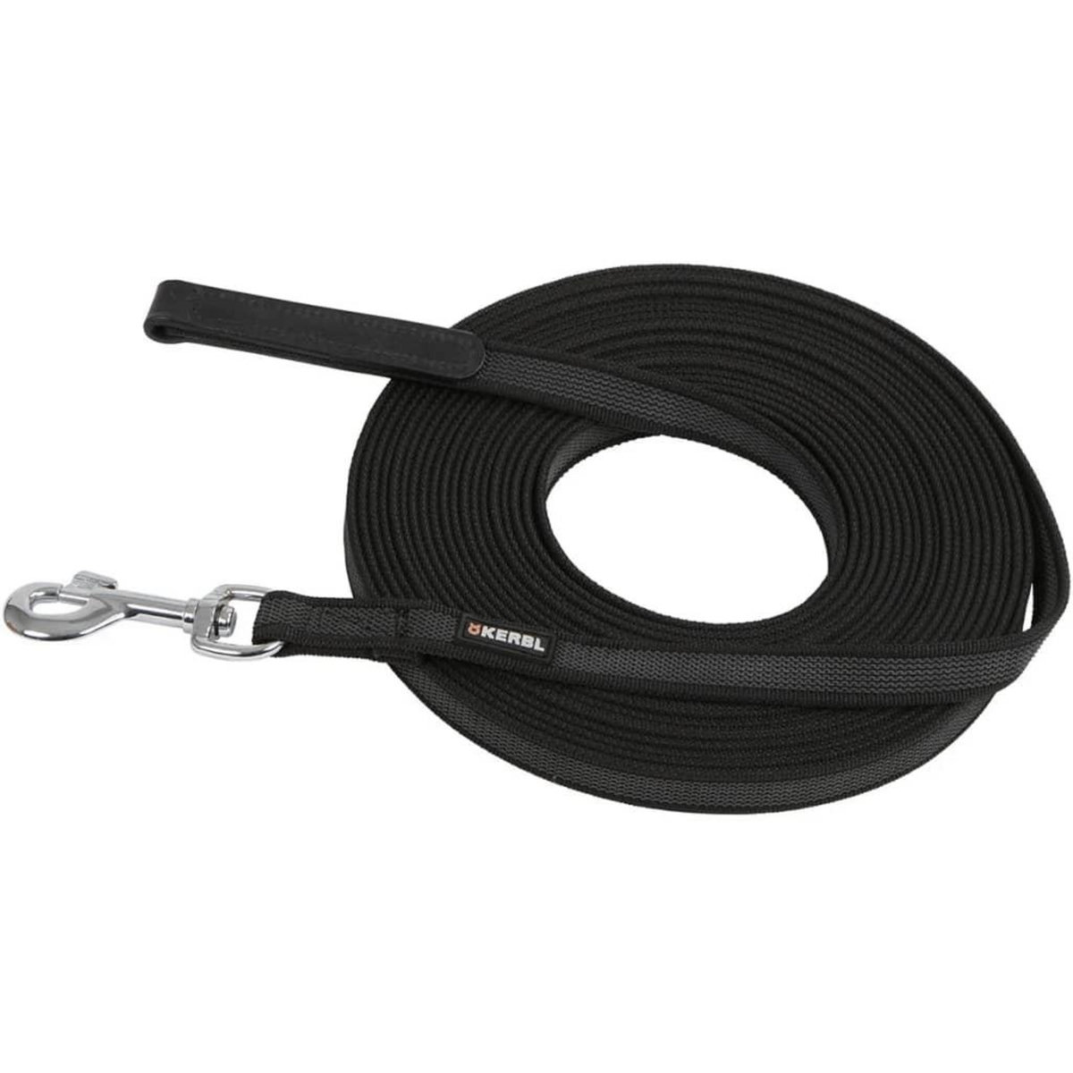 KERBL Kerbl Laisse pour chiens 10 m Caoutchouc Noir 81045