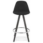 Voir la diapositive 2 : Paris Prix Tabouret de Bar Design  Cariboa  87cm Noir