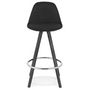 Voir la diapositive 2 : Paris Prix Tabouret de Bar Design  Cariboa  87cm Noir