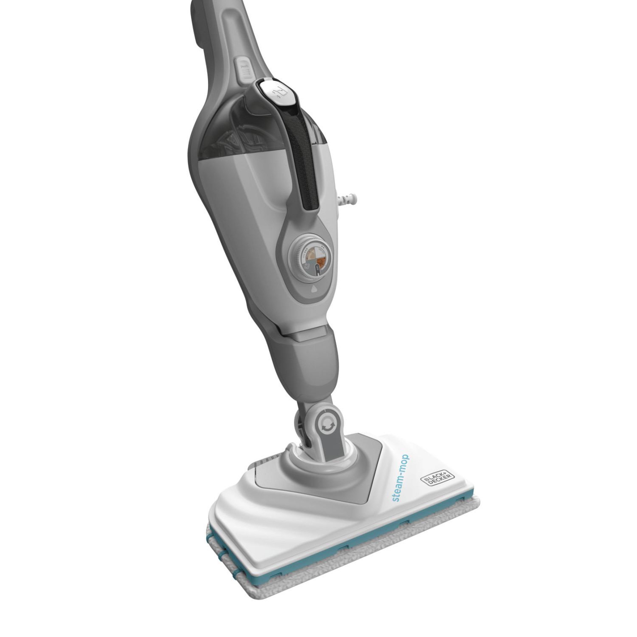 Voir la diapositive 3 : BLACK ET DECKER Black & Decker BHSM168D nettoyeur vapeur Steam mop 0,5 L 1600 W Argent, Blanc