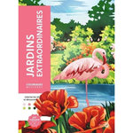 JARDINS EXTRAORDINAIRES. COLORIEZ LES CHIFFRES ET DECOUVREZ L'IMAGE !, Karam Alexandre