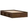 Voir la diapositive 5 : VIDAXL Cadre de lit sans matelas chene marron 120x200 cm