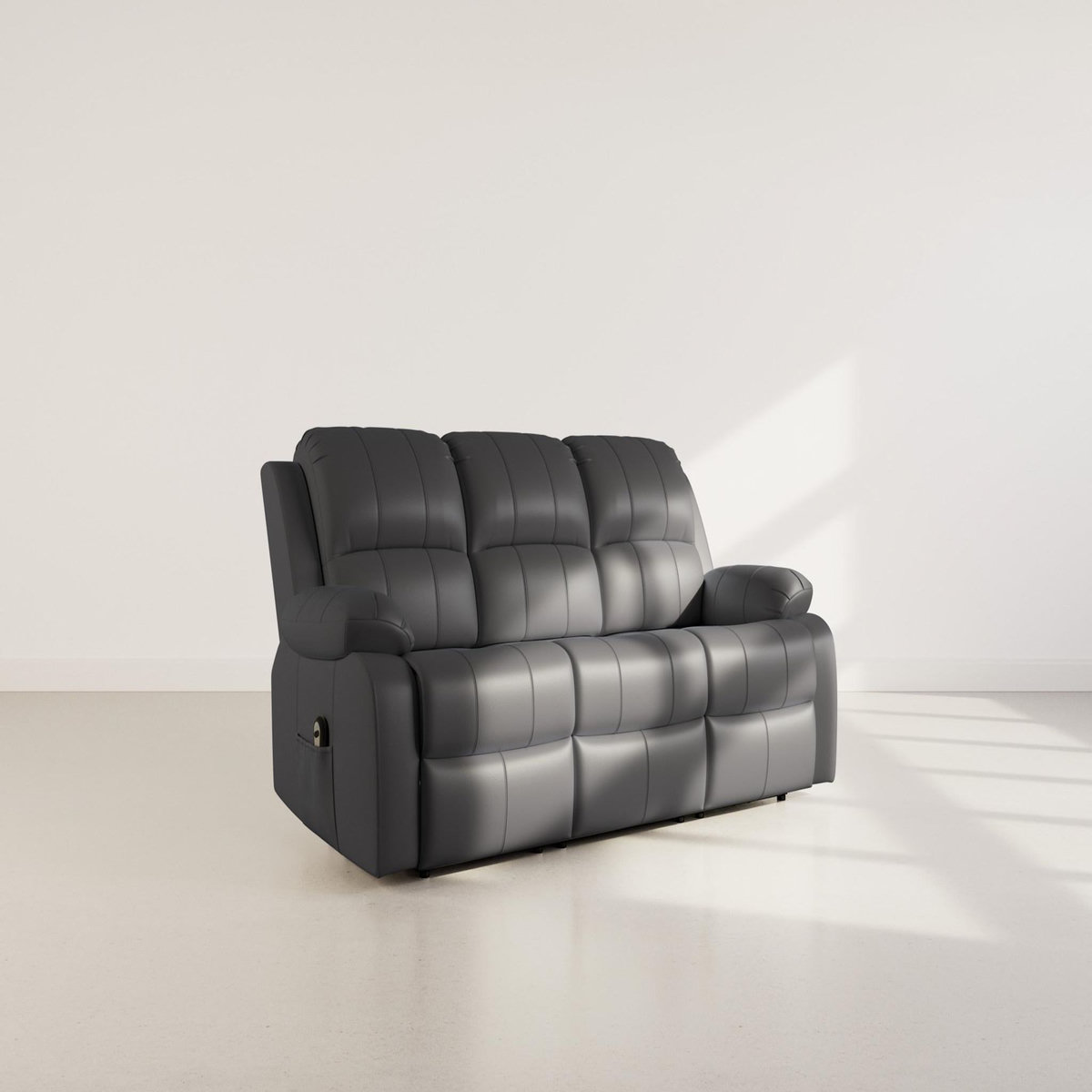 BEST MOBILIER Armand - canapé 3 places relax électrique en simili