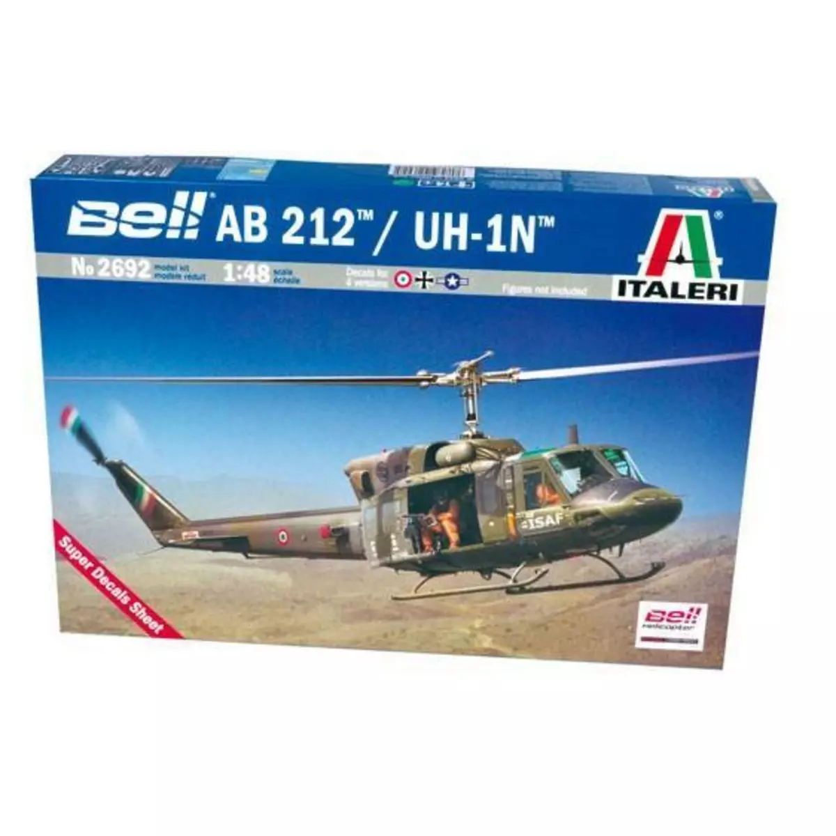 Italeri Maquette hélicoptère : AB 212 / UH 1 N
