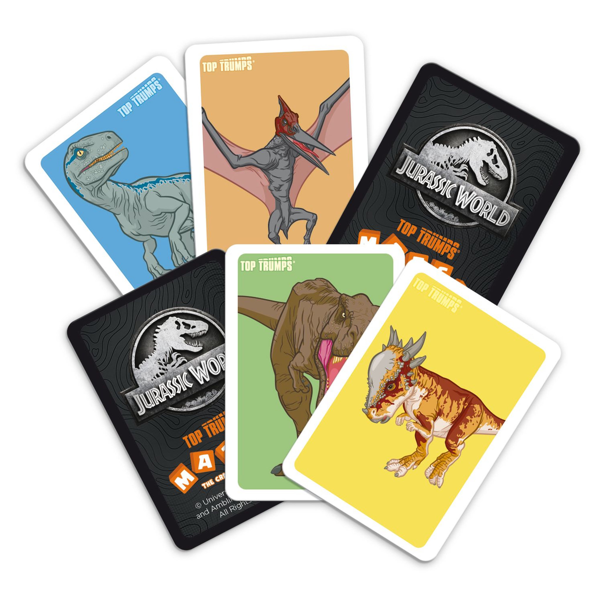 Voir la diapositive 2 :  WINNING MOVES Jeu Match Jurassic World
