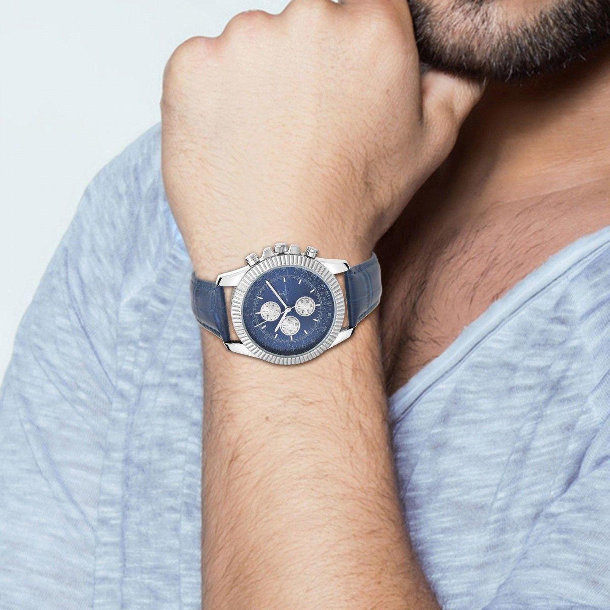 Voir la diapositive 2 : SC CRYSTAL Montre homme quartz par Pascal Szerman