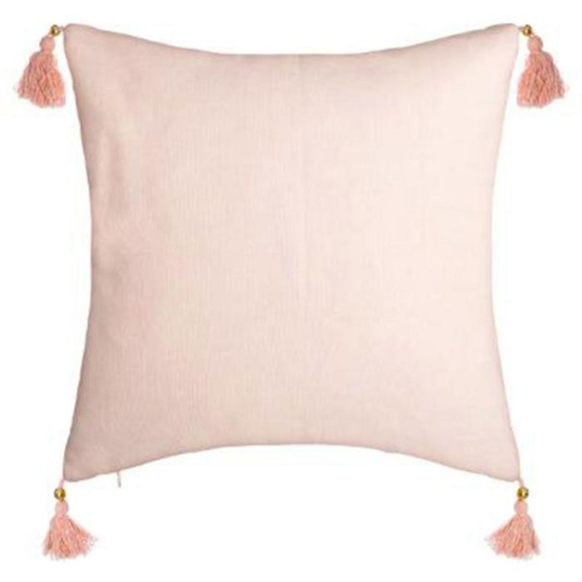 ATMOSPHERA Housse de Coussin Imprimé  Hindou  40x40cm Rouge