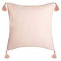 Voir la diapositive 2 : ATMOSPHERA Housse de Coussin Imprimé  Hindou  40x40cm Rouge
