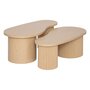 Voir la diapositive 1 : ATMOSPHERA Duo de tables basses gigognes SOLEYA - Beige