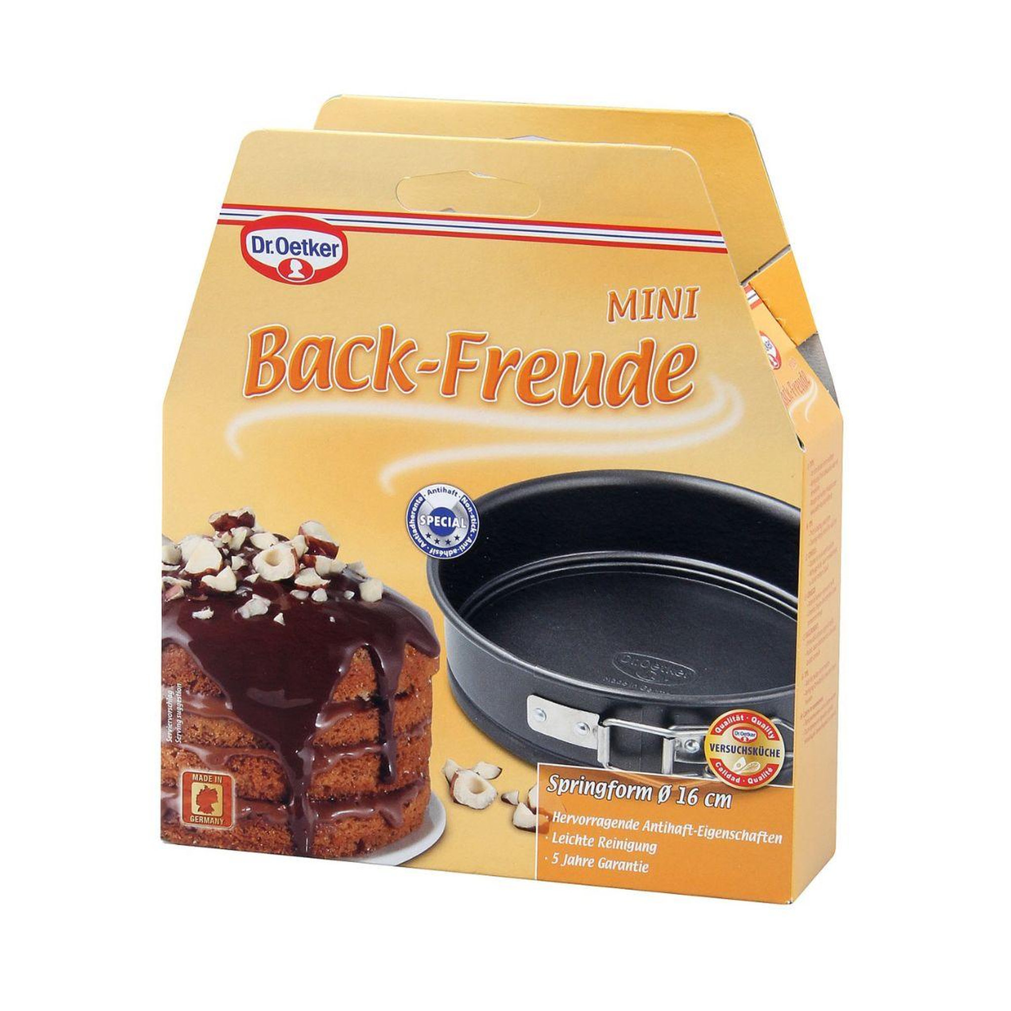 Voir la diapositive 5 : DR.OETKER Moule à manqué à charnière 16 cm dr.oetker