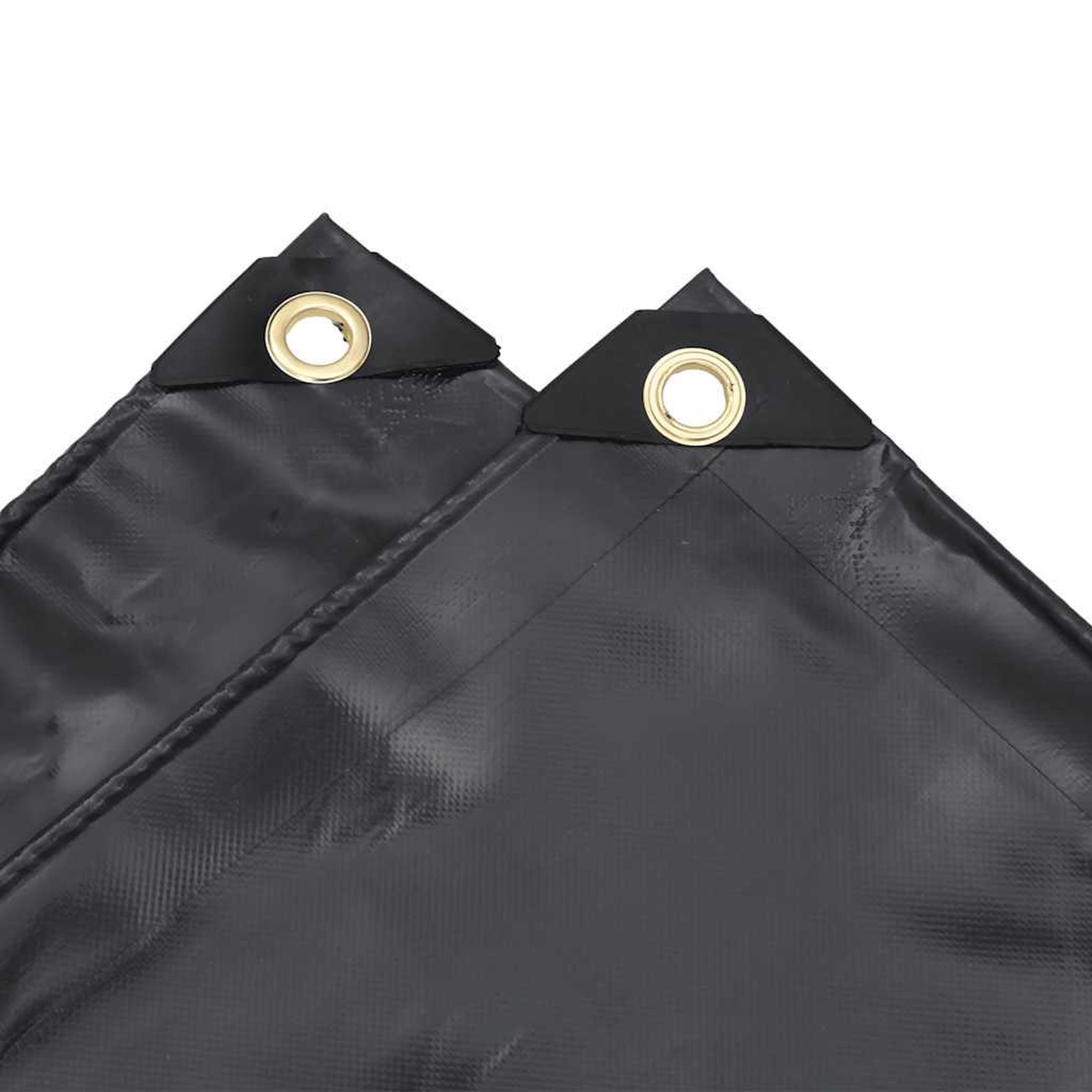 Voir la diapositive 5 : VIDAXL Bache noir 1x2,5 m 650 g/m²