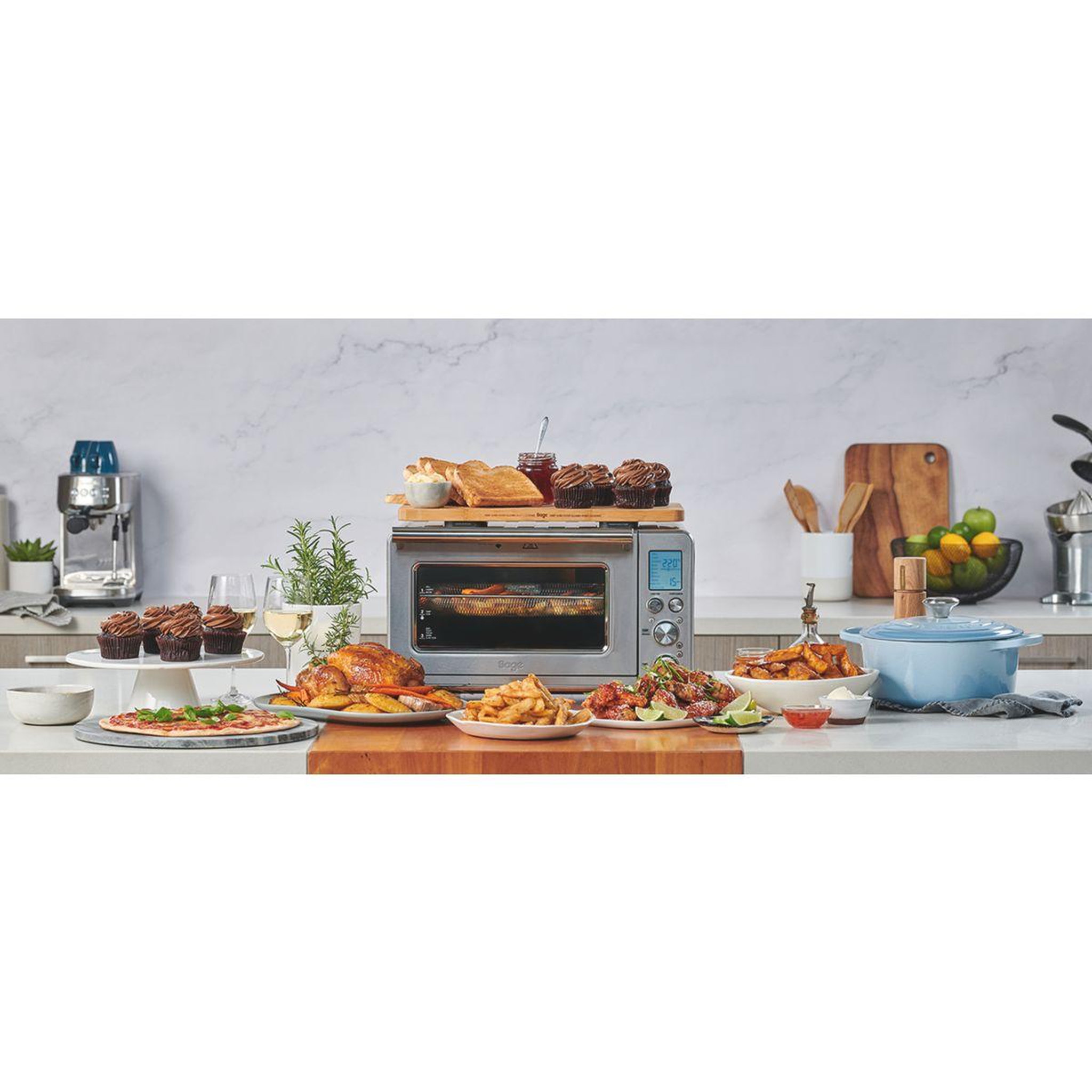 Voir la diapositive 3 : SAGE APPLIANCES Mini four smart oven air fryer