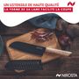 Voir la diapositive 4 : NIROSTA Couteau Santoku 31 cm Nirosta Flow