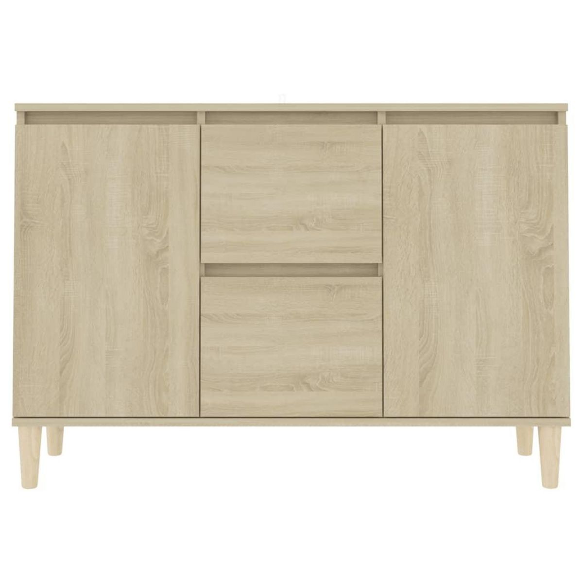 VIDAXL Buffet chene sonoma 101x35x70 cm bois d'ingenierie
