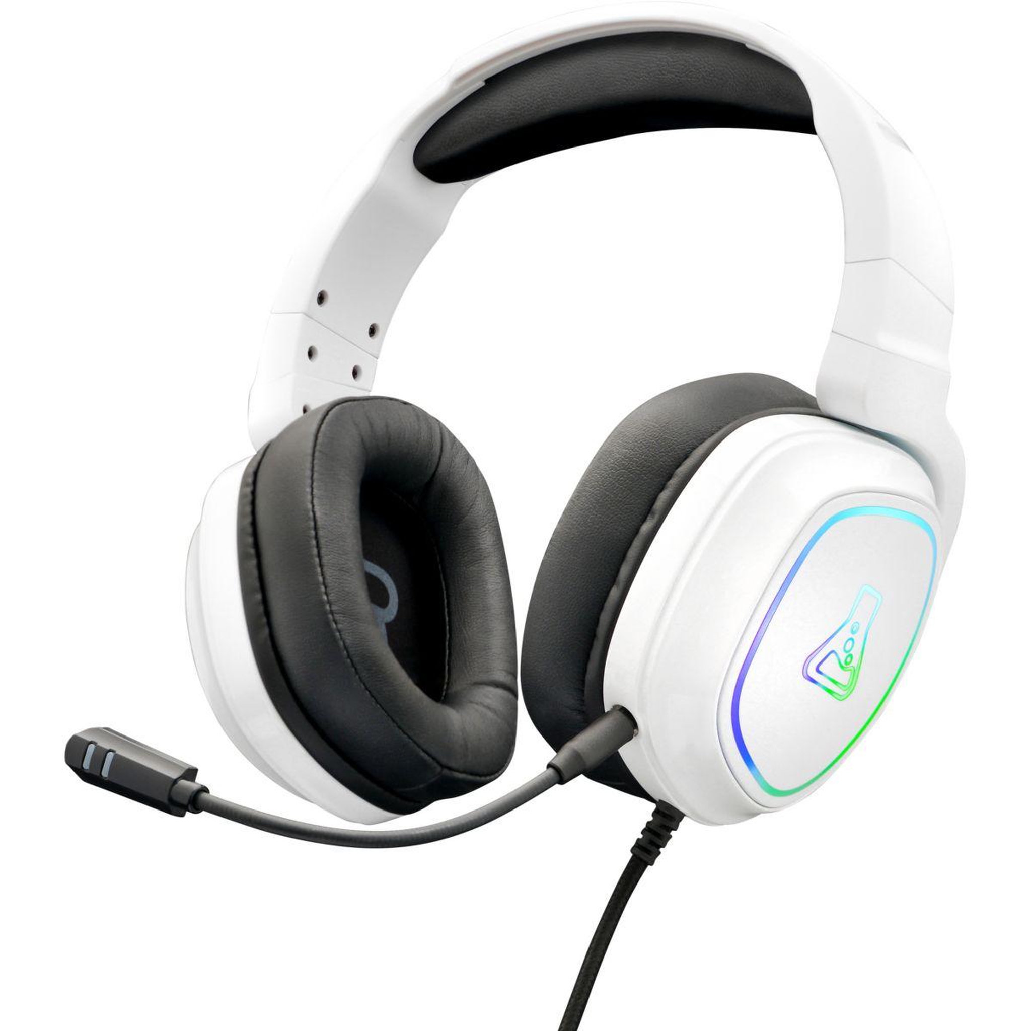 THE G-LAB Casque gamer KORP RADIUM BLANC