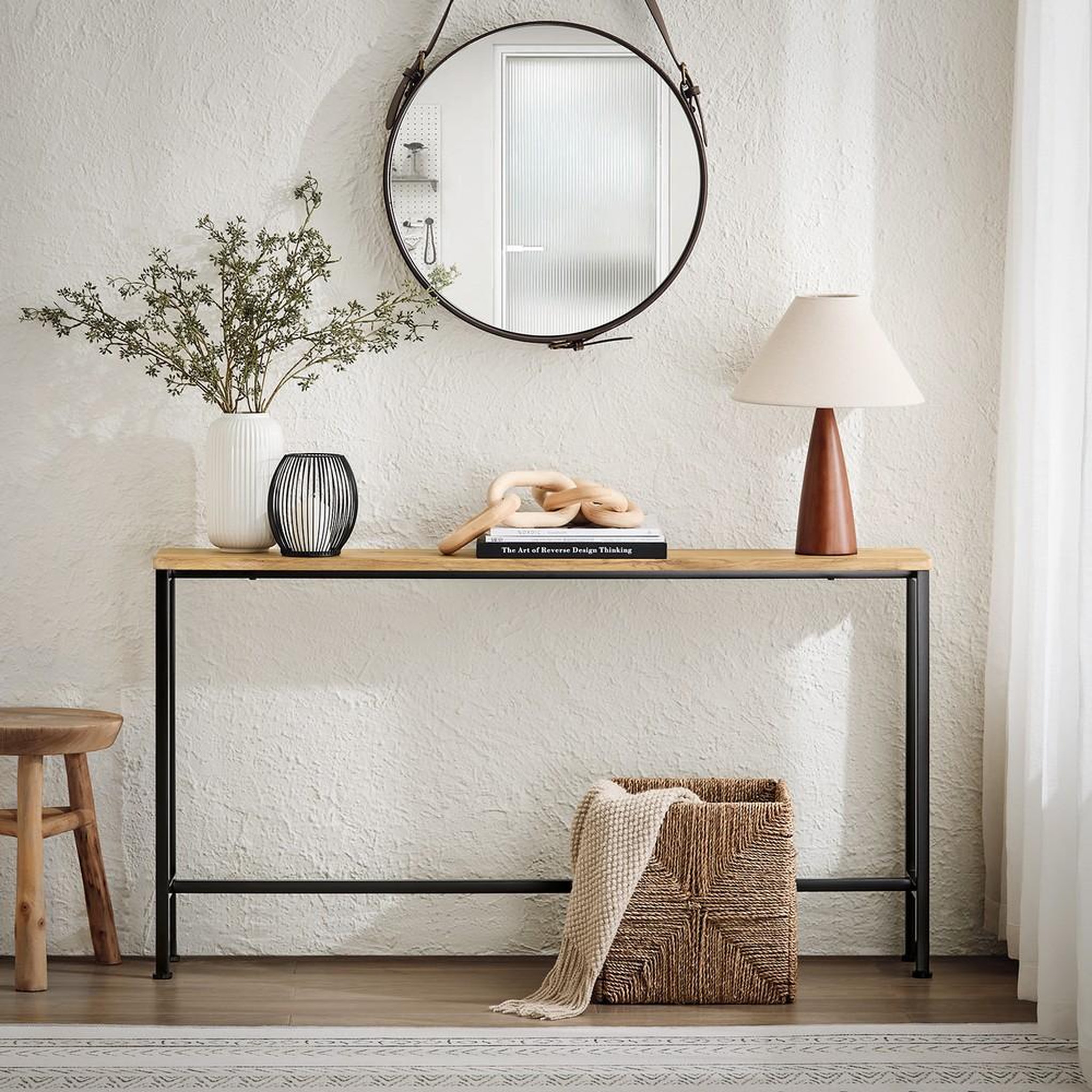 Voir la diapositive 2 : SOBUY SoBuy - Console D'entrée - 120x20x65cm - Industriel - FSB19