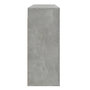 Voir la diapositive 5 : VIDAXL Armoire murale Gris beton 80x33x80 cm Bois d'ingenierie