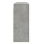 Voir la diapositive 5 : VIDAXL Armoire murale Gris beton 80x33x80 cm Bois d'ingenierie