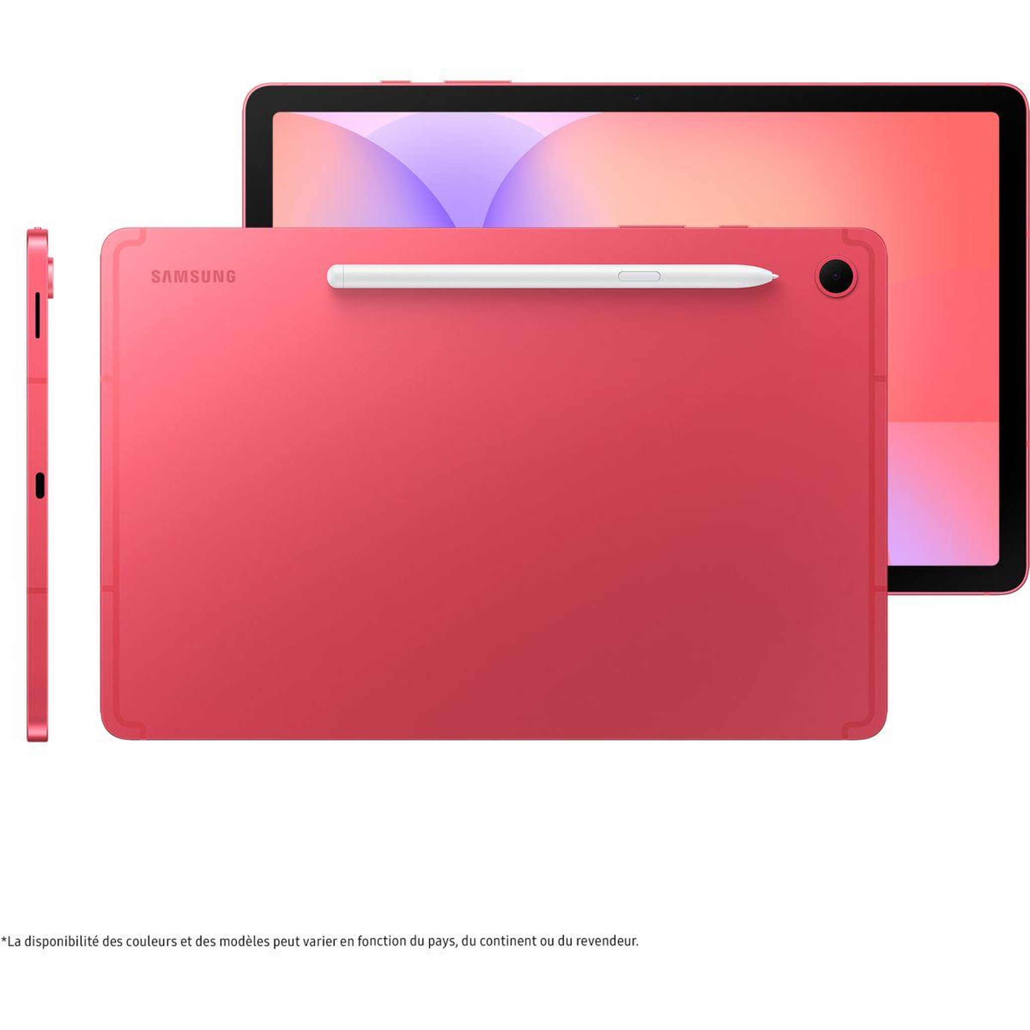 Voir la diapositive 2 : Samsung Tablette android galaxy tab s10 lite 10.9wifi 256go rouge avec galaxy ia