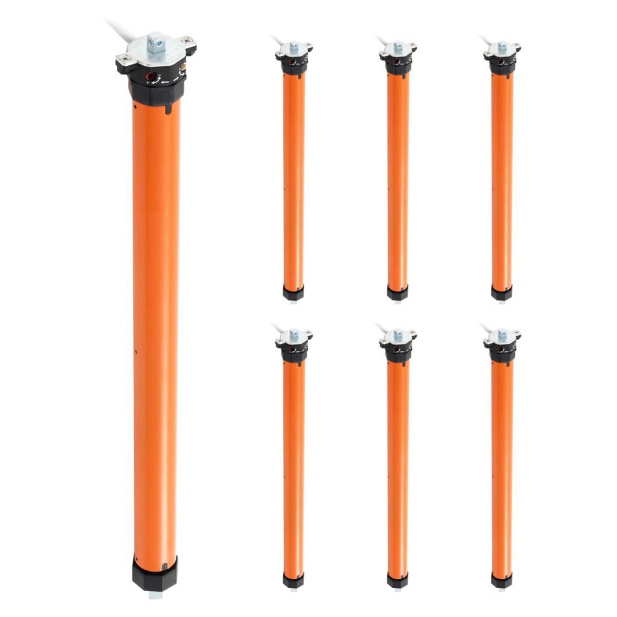 VIDAXL Moteurs tubulaires 7 pcs 10 Nm