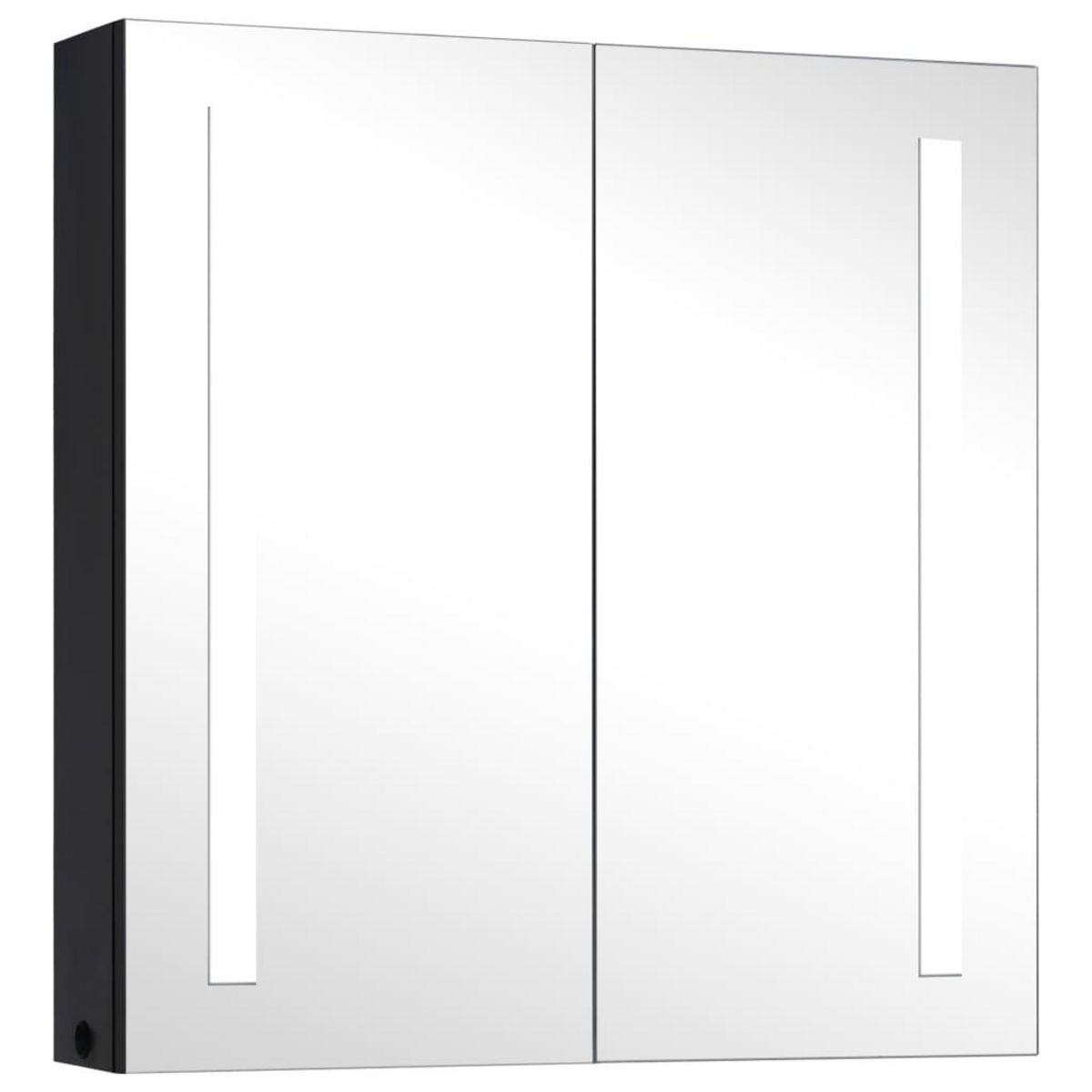 VIDAXL Armoire de salle de bain a miroir LED 62x14x60 cm