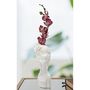 Voir la diapositive 5 : Paris Prix Vase Déco en Porcelaine  Young Lady  24cm Blanc