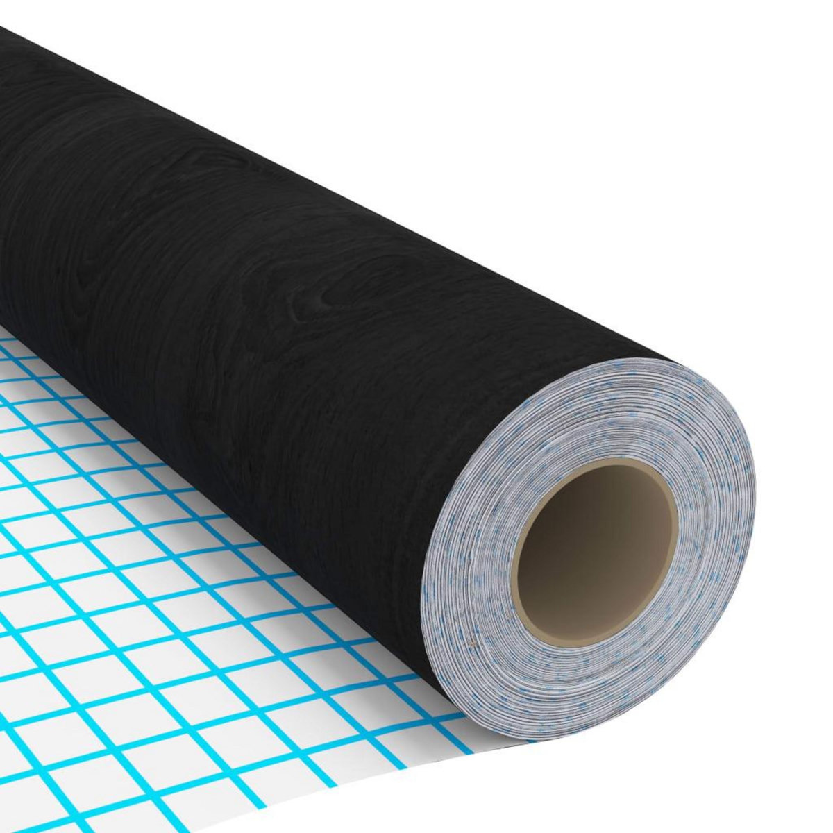 VIDAXL Film autoadhesif pour meubles bois fonce 500x90 cm PVC